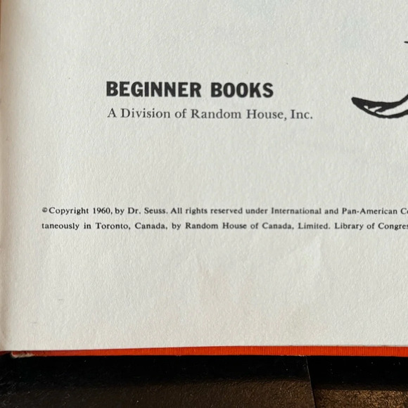 2 Vintage Dr. Suess Books - Green Eggs and Ham & He Bear She Bear - Picture 9 of 13